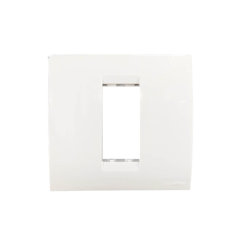 Anchor Penta 1 Modular Cover  Plate (Regular) - White